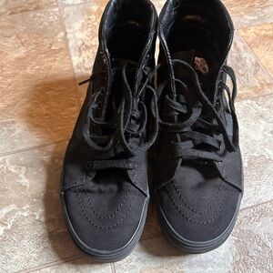 Vans Black High-Top Sneakers